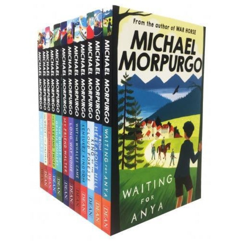 Michael Morpurgo Collection 12 Books Set From Hereabout Hill, Waiting for Anya