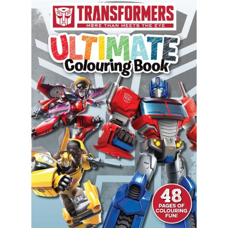 TRANSFORMERS: ULTIMATE COLOURING BOOK