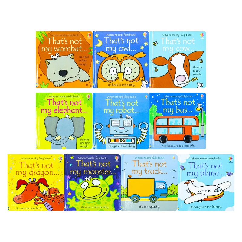 Usborne Touchy-Feely That’s Not My 10 Books Collection Series 1 & 2 by Fiona Watt | Interactive, Sensory, Fun Books for Toddlers & Early Learning
