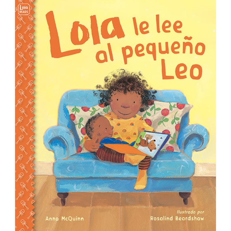 Lola le lee al pequeo Leo