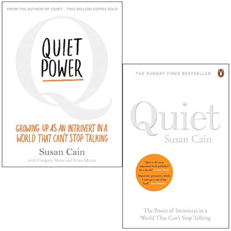 Quiet Power & Quiet The Power of Introverts in a World That Can’t Stop Talking By Susan Cain 2 Books Collection Set