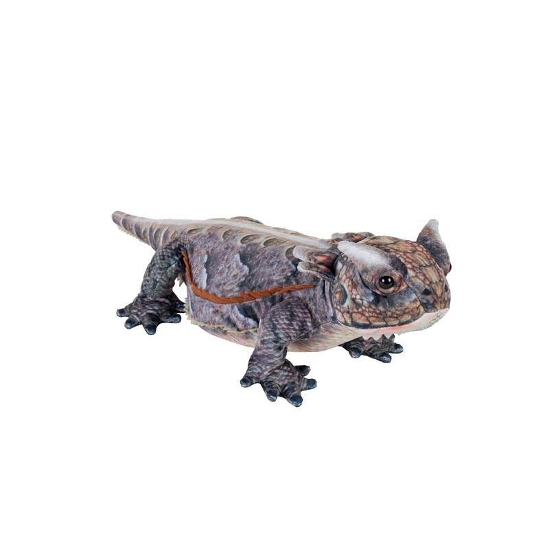 Wild Republic – Living Horned Lizard Stuffed Animal 20″
