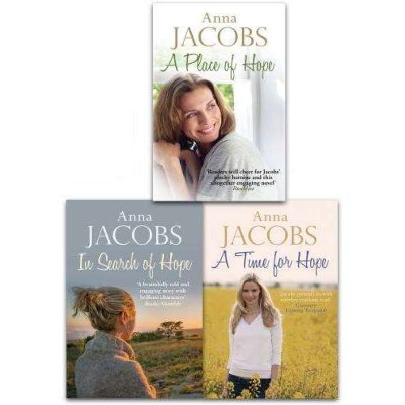 Anna Jacobs The Hope Stories 3 Book Collection Set  Heartwarming Fiction Series Novels with Emotional Journeys for Young Adult Readers