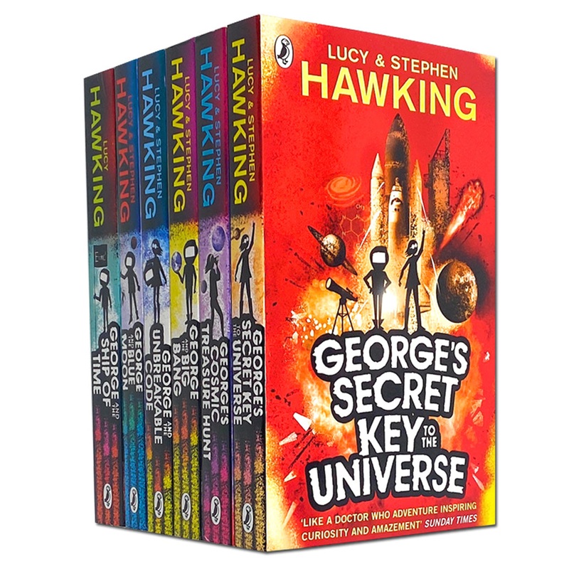 George’s Secret Key to the Universe Complete 6-Book Collection | Fun & Educational Science Adventure Series for Kids by Stephen & Lucy Hawking