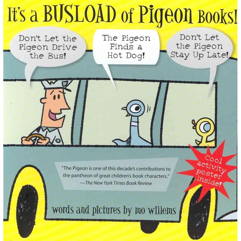It’s a Busload of Pigeon Books!