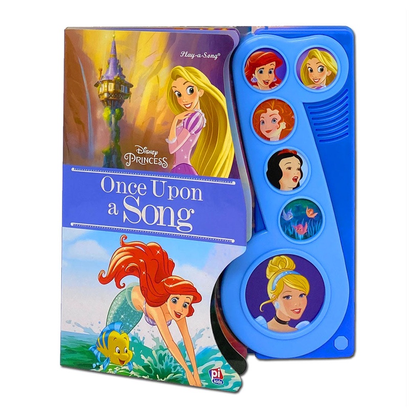 Disney Princess Play A Sound Once Upon A Song, Ariel, Merida, Snow White, Rapunzel, Cinderella…