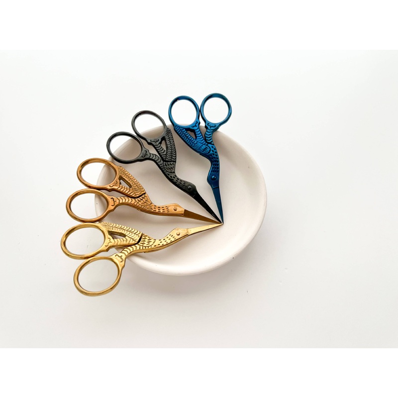 Embroidery Stork Scissors