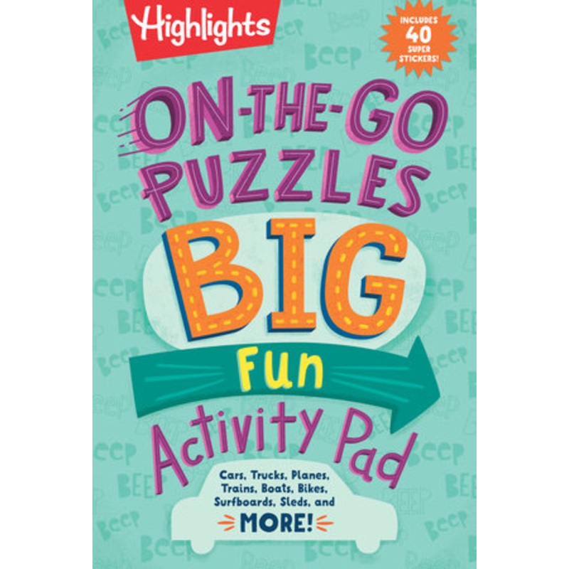 On-the-Go Puzzles: Big Fun Activity Pad