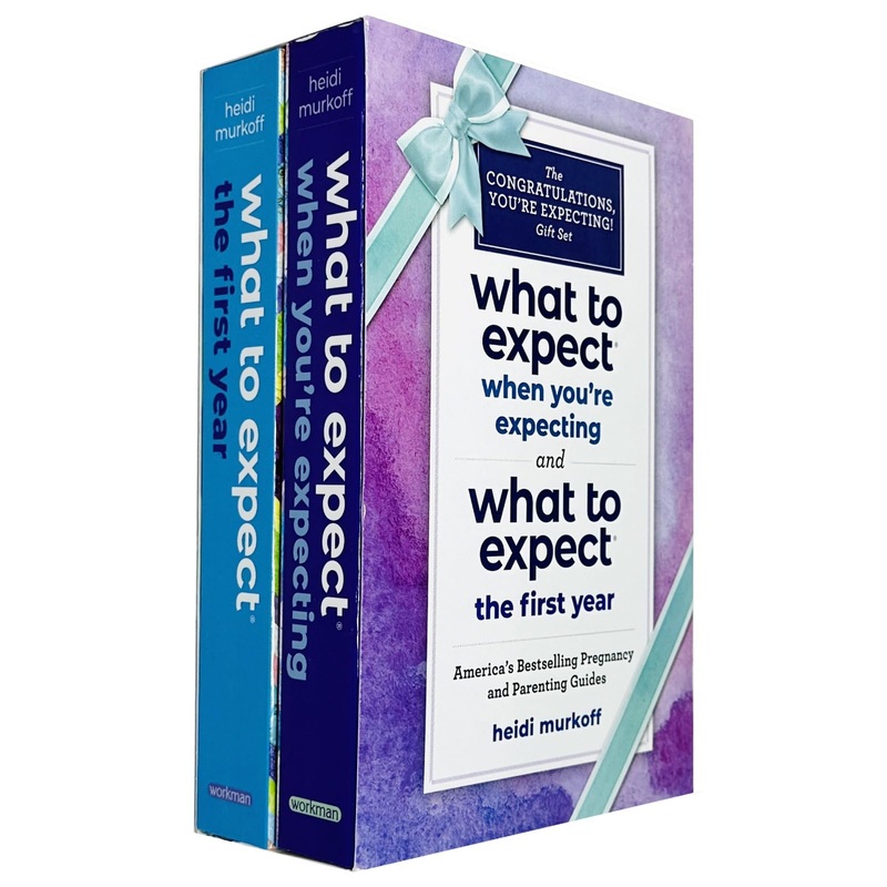 The Congratulations, You’re Expecting! 2 Books Collection Gift Set (What to Expect When You’re Expecting and What to Expect the First Year)