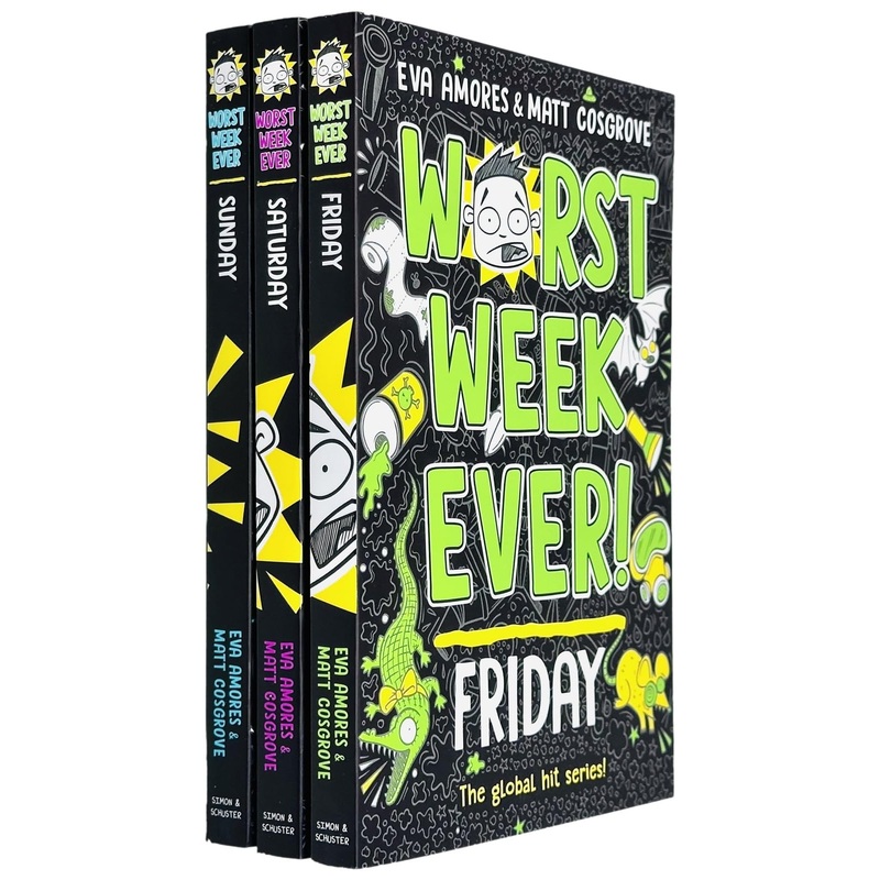Worst Week Ever! Series 3 Books Collection Set By Eva Amores and Matt Cosgrove (Sunday, Saturday and Friday)