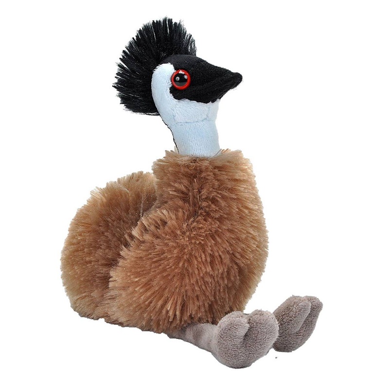 Wild Republic – Pocketkins-ECO-Emu Stuffed Animal 5″