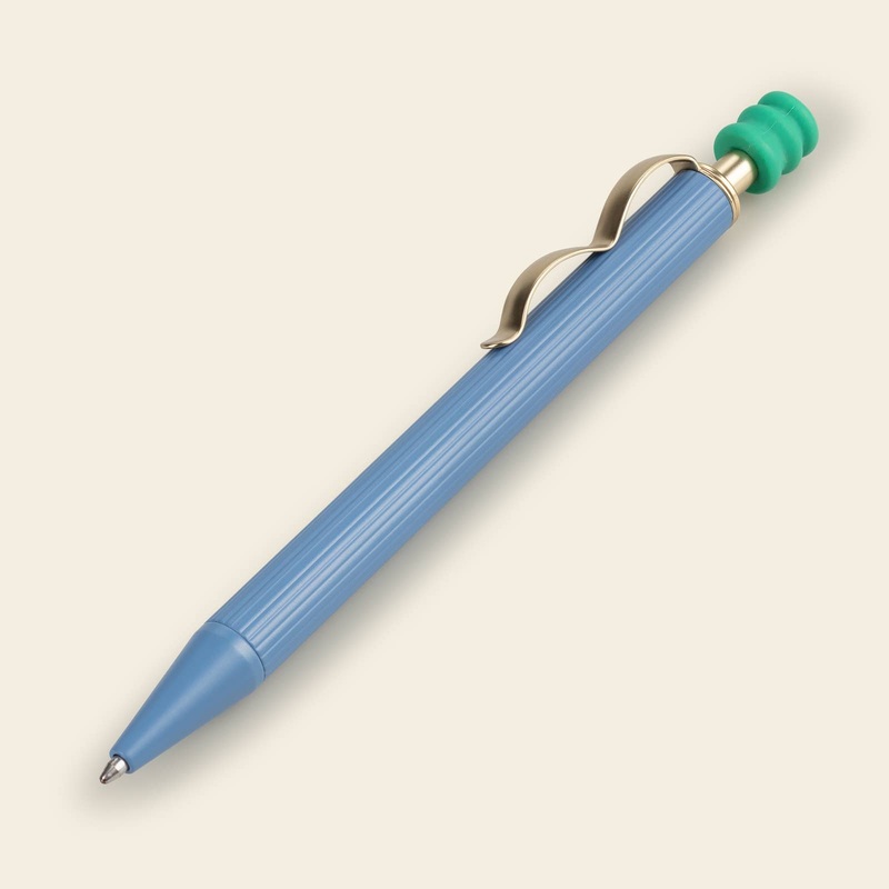 Curve Ballpoint Pen Blue