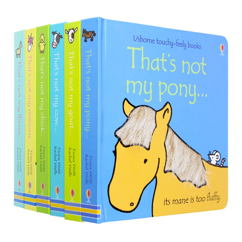 Usborne That’s not my… Farm Animals 6 books Set- Pony, Goat, Cow , Chick, Unicorn, Llaama