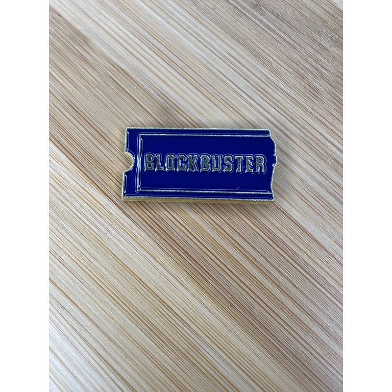 Vintage Blockbuster Enamel Pin – Video Rental