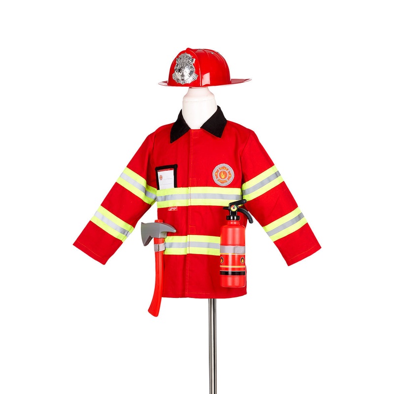 Fireman Suit with Accessories (5-7 Years)