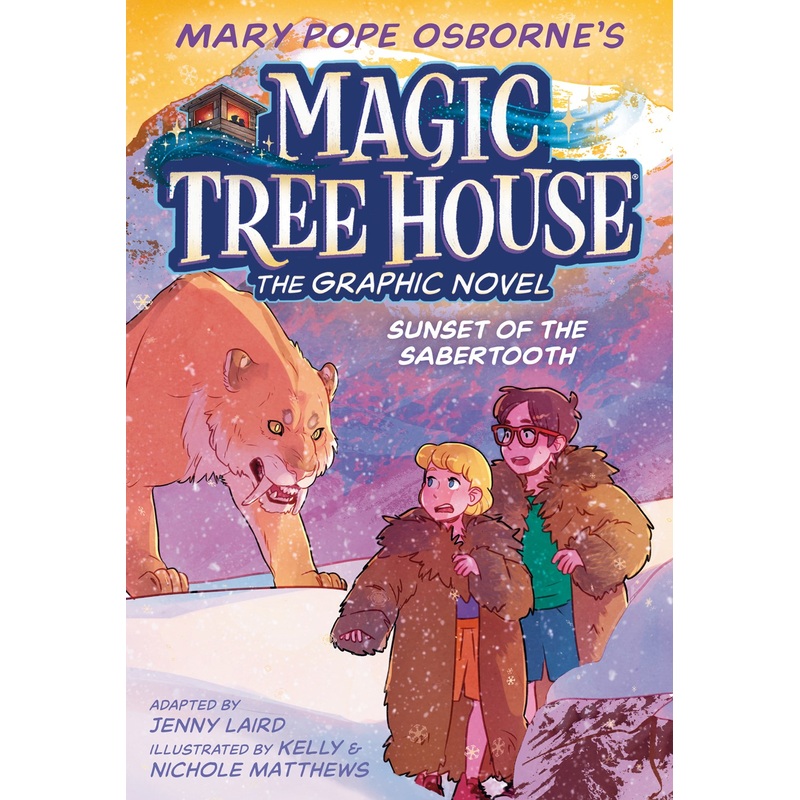 Magic Tree House Graphic Novel 7 – Sunset Of the Sabertooth