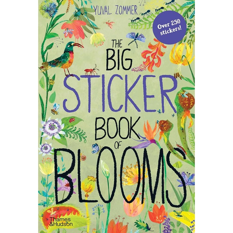 The Big Sticker Book of Blooms (The Big Book Series) by Yuval Zommer