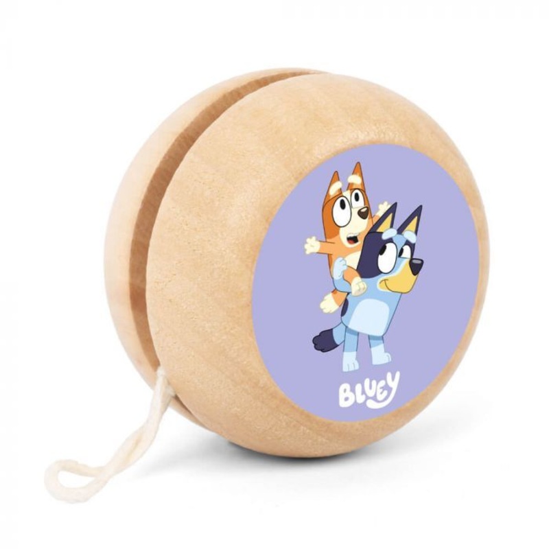 BLUEY WOODEN YOYO 2 ASST