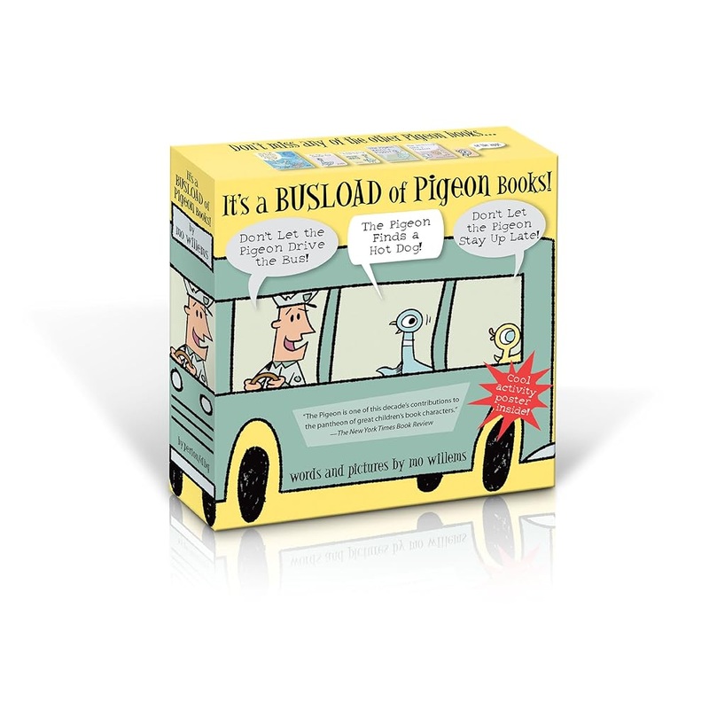 It’s a Busload of Pigeon Books!-NEW ISBN