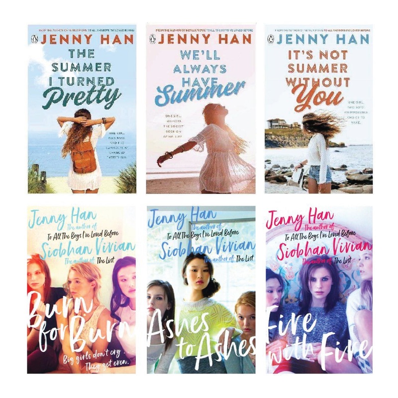 Summer Series and Burn for Burn Series 6 Books Collection Set by Jenny Han (The Summer I Turned Pretty, We’ll Always Have Summer, It’s Not Summer Without You, Burn for Burn, Ashes to Ashes, Fire With Fire)