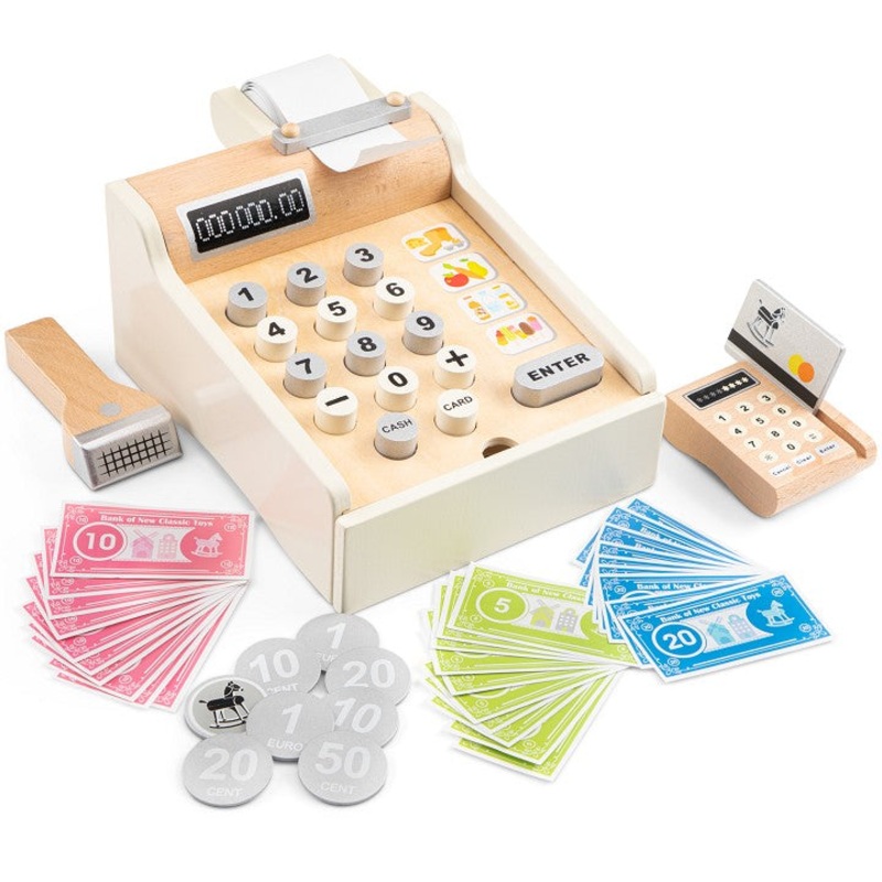 Wooden Cash Register