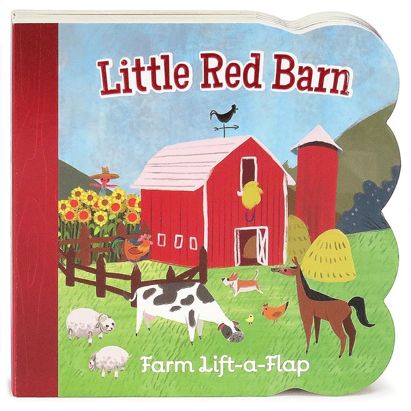 Little Red Barn – A First Lift-a-Flap Farm Board Book