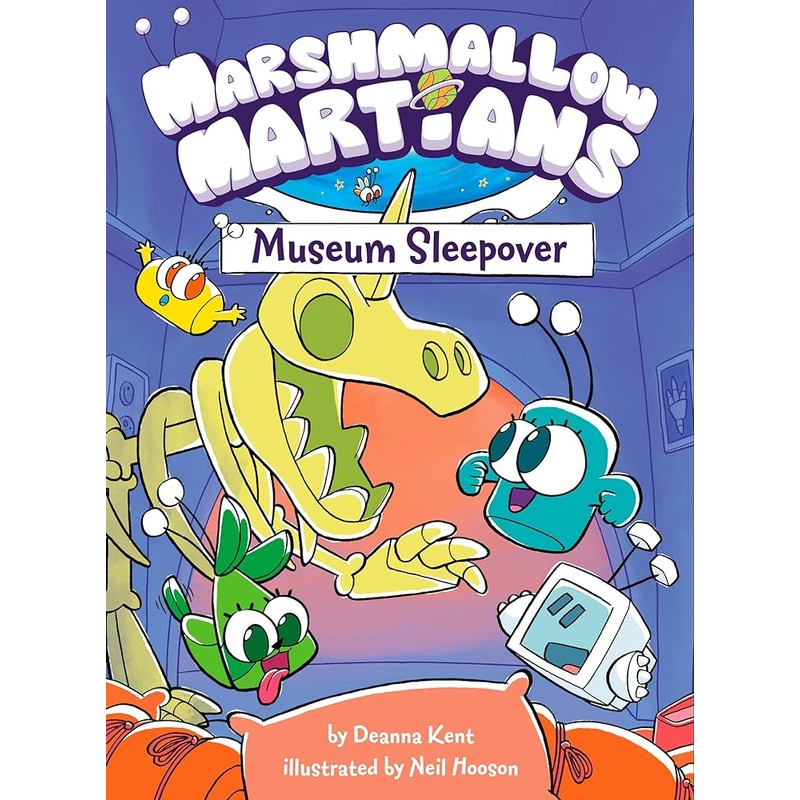 Marshmallow Martians: Museum Sleepover: (A Graphic Novel)