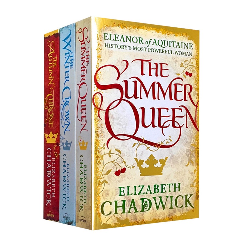 Eleanor of Aquitaine Trilogy  3-Book Set by Elizabeth Chadwick | Historical Fiction Series of Medieval Royalty, Queens, Power & Epic Saga (12+ Years)