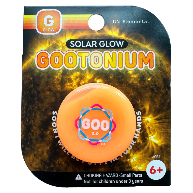 Copernicus Toys – Gootonium: Glowing Orange Solar Putty – 20g