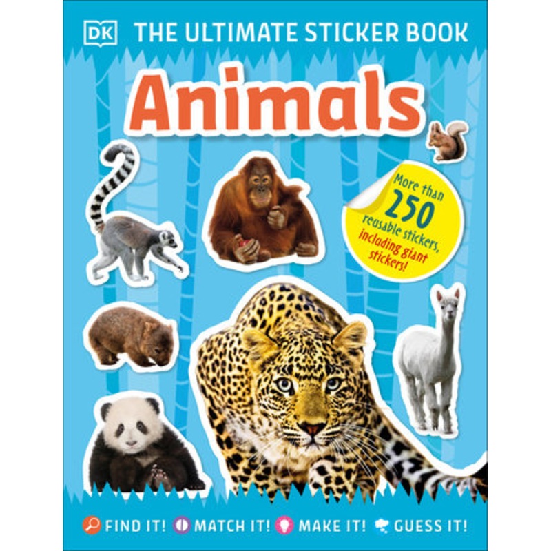 Ultimate Sticker Book: Animals
