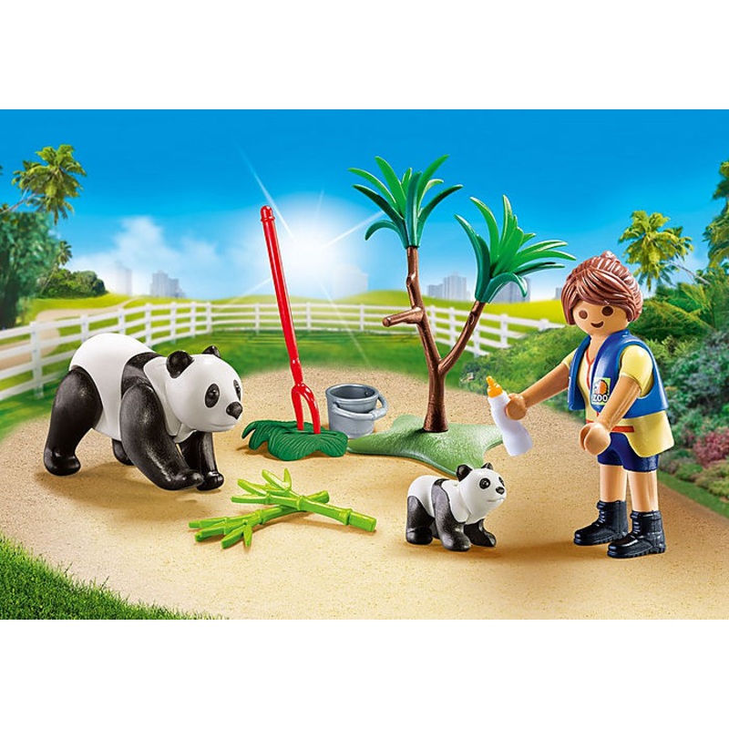PLAYMOBIL – Panda Caretaker Carry Case