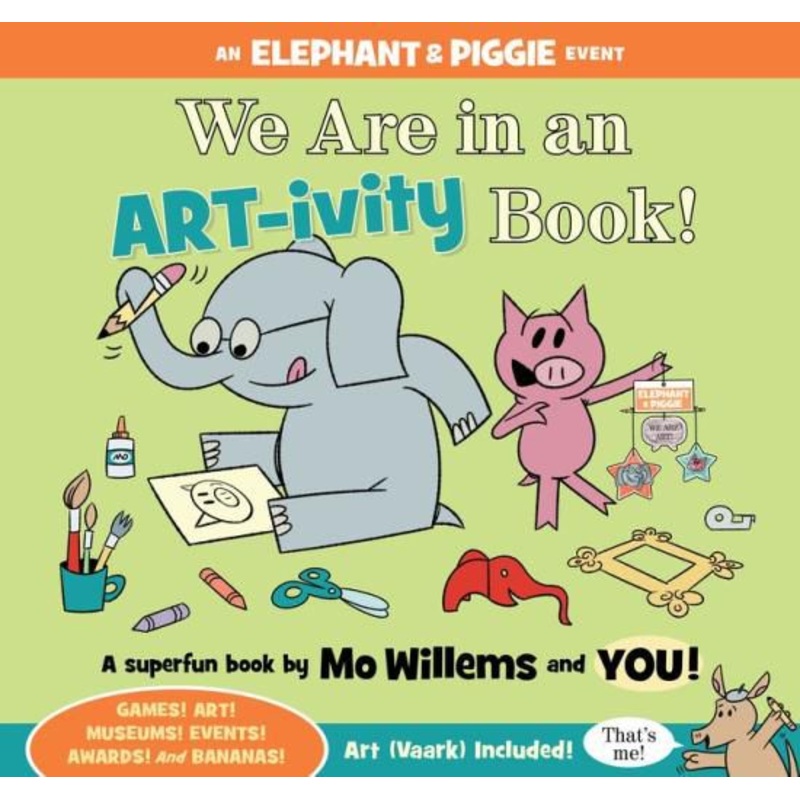 We Are in an ART-ivity Book! Paperback