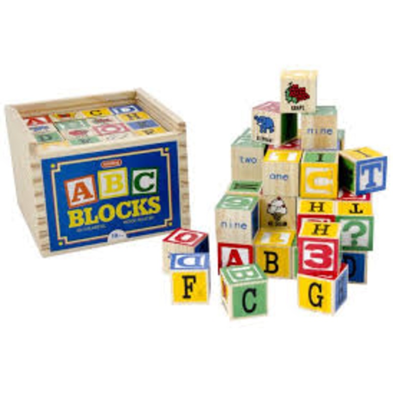 Alphabet Blocks, 48-Piece Set