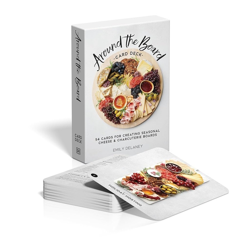 Around the Board Card Deck: 54 Cards for Creating Seasonal Cheese & Charcuterie Boards