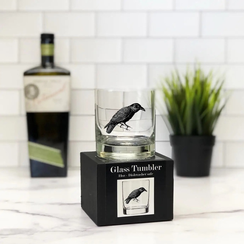 The Raven 11oz Glass Tumbler