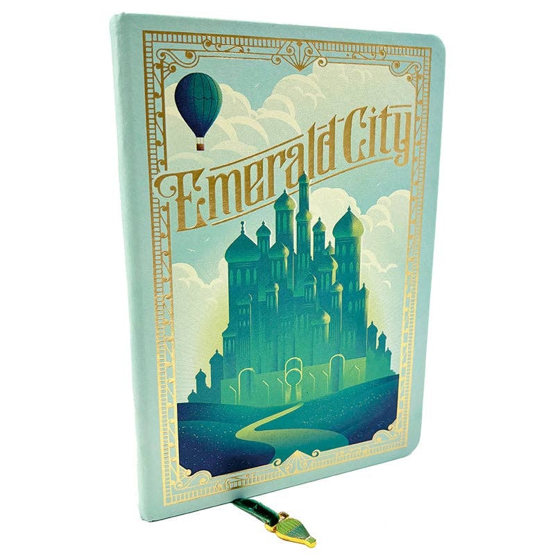 Journal – Wicked: Emerald City with Ribbon Charm