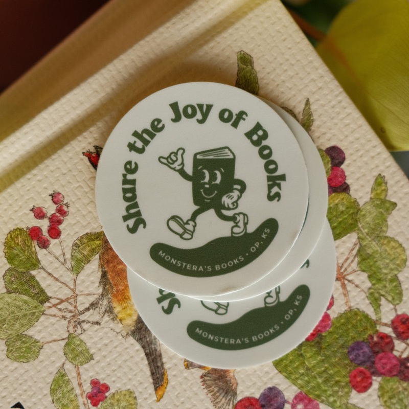 Share The Joy of Books Sticker