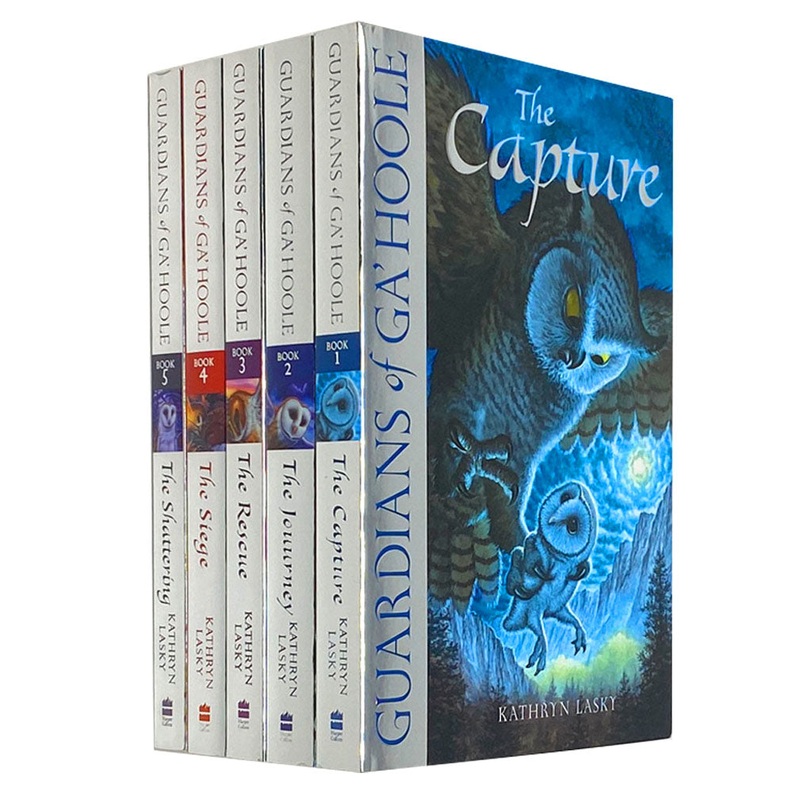 Guardians of Ga’Hoole Series  5-Book Collection Set by Kathryn Lasky | Epic Fantasy Adventure with Owls, Magic, Courage & Friendship for12+ years