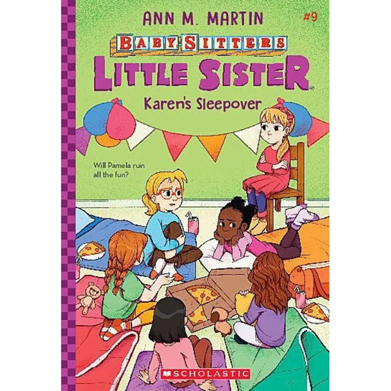 Karen’s Sleepover (Baby-Sitters Little Sister #9) Paperback