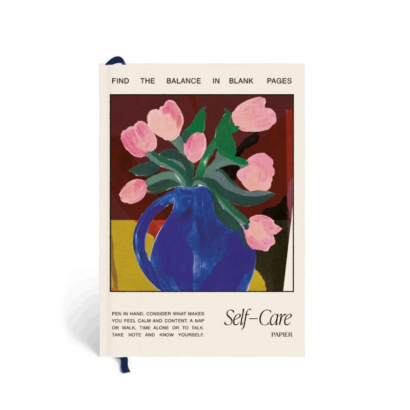 Papier – Tulip Vase – Hardcover Notebook – A5 – Wellness