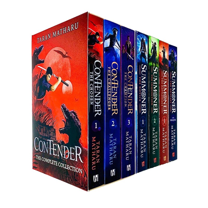 Taran Matharu Summoner & Contender Series 7 Books Collection Set