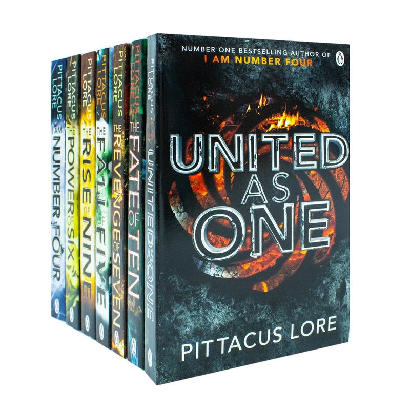 The Lorien Legacies Series  7-Book Collection Set by Pittacus Lore | Action-Packed Young Adult Sci-Fi Adventure with Aliens & Thrilling Battles