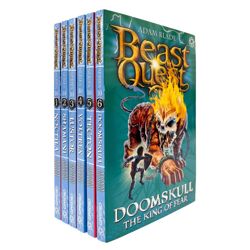 Beast Quest Series 10 – 6 Books Collection Set: Master of the Beasts (Books 55-60)