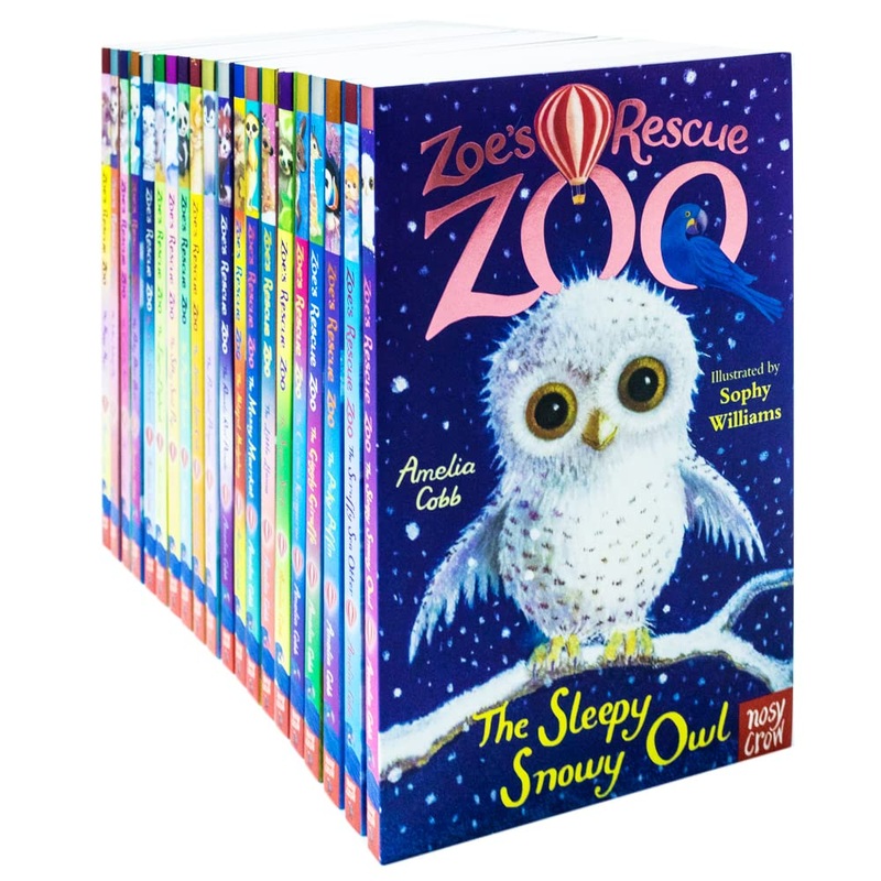 Zoe’s Rescue Zoo Collection 20 Book Set Collection By Amelia Cobb