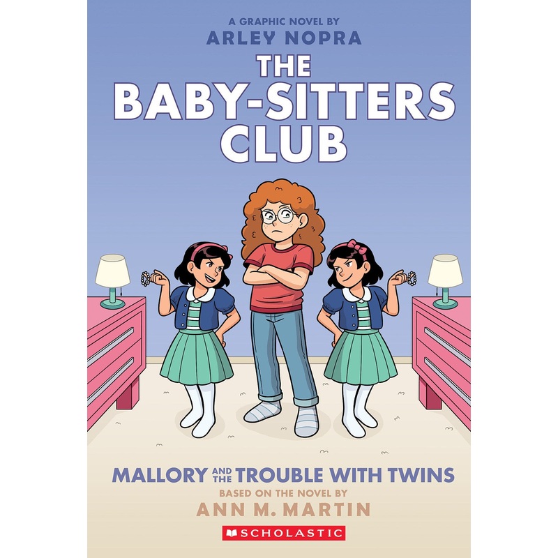 Mallory and the Trouble with Twins: A Graphic Novel (The Baby-sitters Club #17)