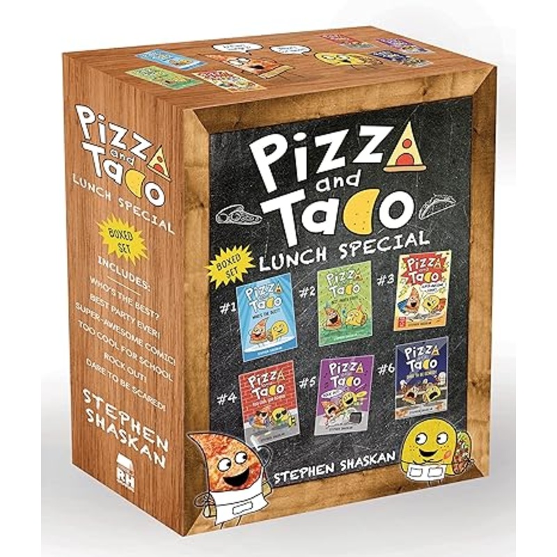 Pizza and Taco Lunch Special: 6-Book Boxed Set: Books 1-6 (A Graphic Novel Boxed Set)