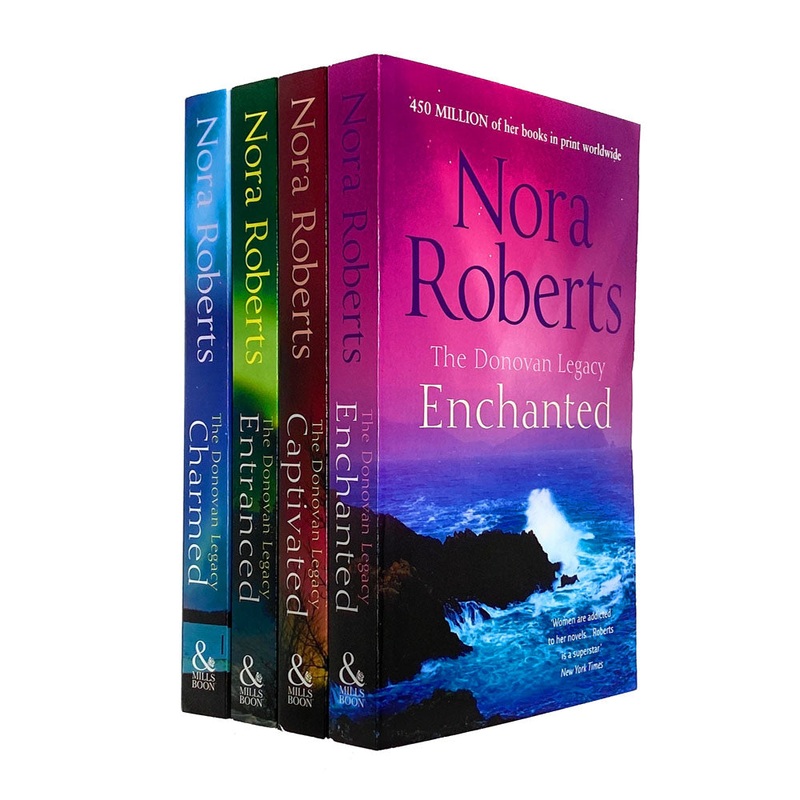 The Donovan Legacy Series 4 Book Collection by Nora Roberts Captivating Romance Novels | Bestselling Fiction, Love Stories & Engaging Reads