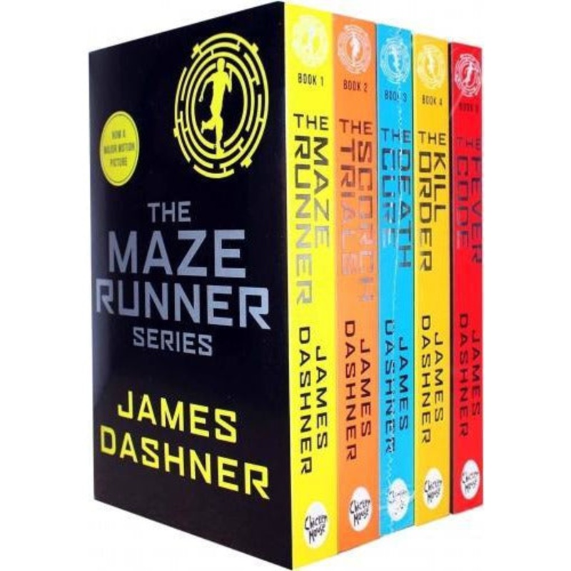 Maze Runner Series by James Dashner – 5 Books Set