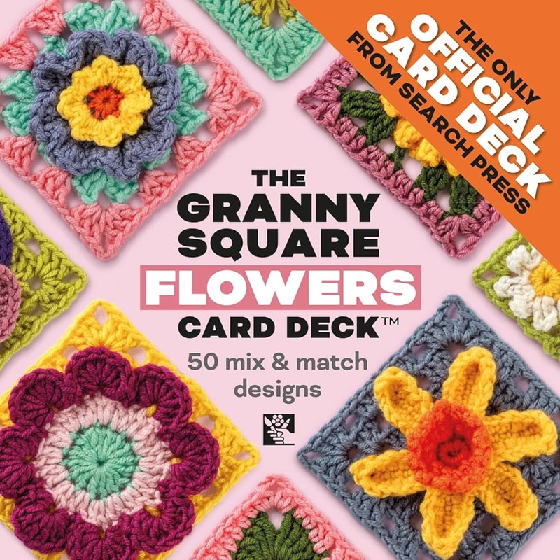 The Granny Square Flowers Card Deck: 50 Mix and Match Designs