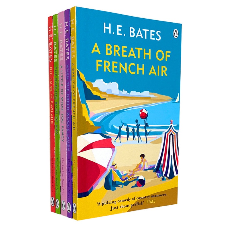 H. E. Bates The Larkin Family Series  5 Book Set Collection | Heartwarming English Fiction, Family Saga, Historical Novels & Adventures